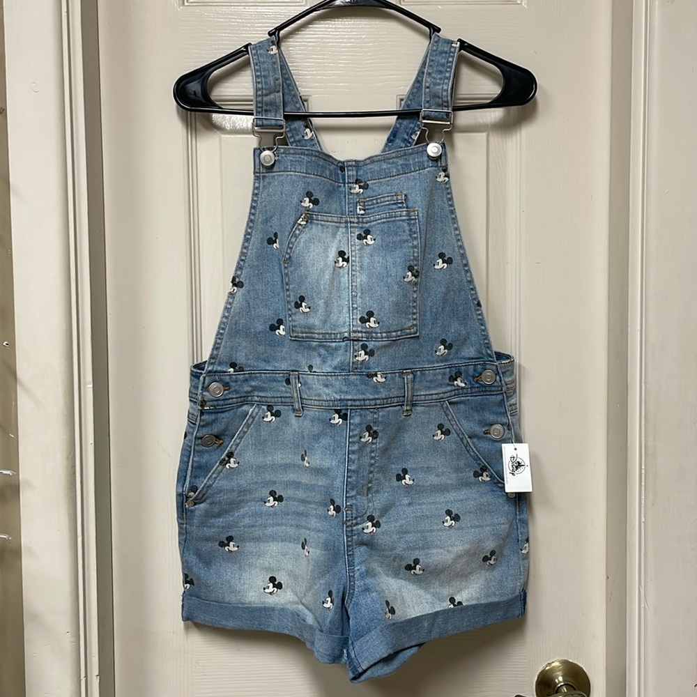 Kids large Mickey Mouse overalls